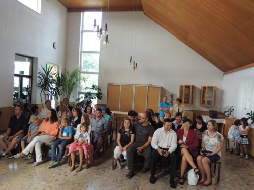 20150624 - MŠ - Pasování na školáka na obecním úřadu