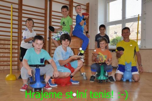 20150611 - Kroužek stolního tenisu - závěrečné foto