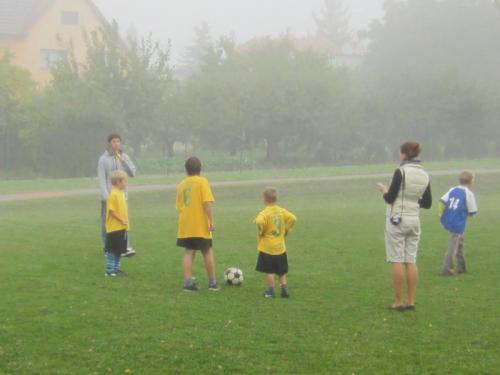 20121003 - 3. místo ve fotbalovém utkání školních družin