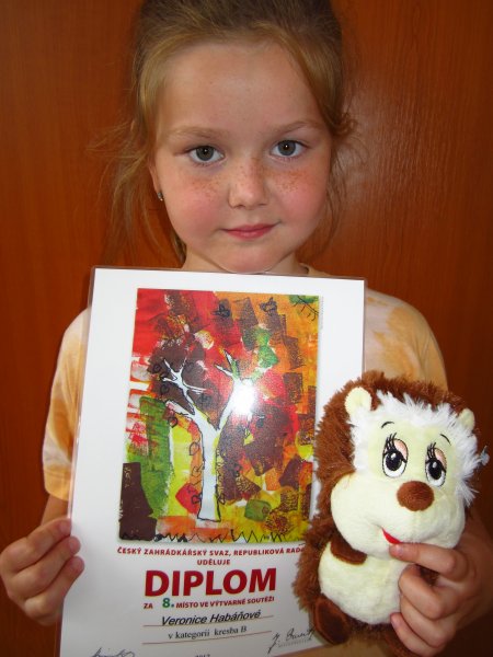 20120608 - VERONIKA HABÁŇOVÁ USPĚLA VE VÝTVARNÉ SOUTĚŽI ČZS
