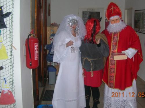 20111205 - Mikuláš a jeho družina v naší mateřské škole