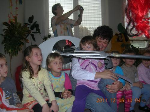 20111205 - Mikuláš a jeho družina v naší mateřské škole
