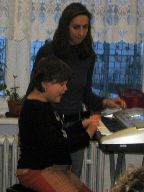 20091221 - Besídka žáků hudebního kroužku