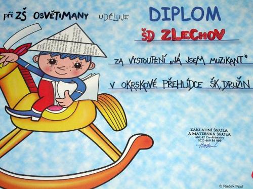 Naše účast a úspěch na okrskové přehlídce školních družin