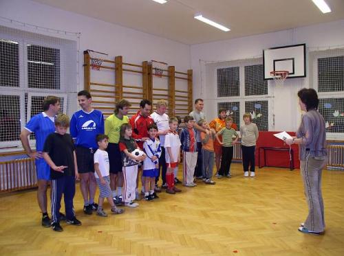 Mikulášský turnaj ŠD Zlechov v minikopané