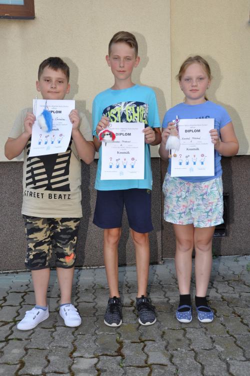 Koumák - předání diplomů