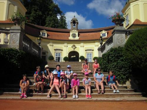20170626 - 4. třída - Turistika s návštěvou parku v Buchlovicích