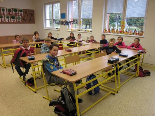 20161012 - 4. třída - Dopravní hřiště