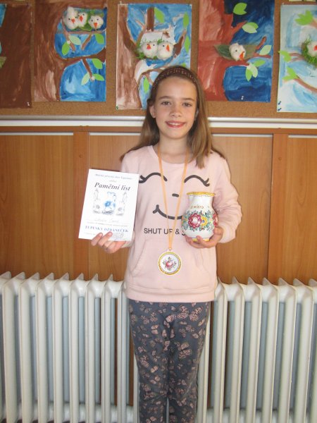 20160531 - 4. třída - Úspěch Libuše Černé v pěvecké soutěži